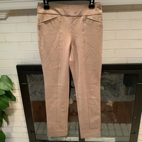 #310 Chicos So Slimming Pull on Pant Size 00 (2-4) - Picture 1 of 4
